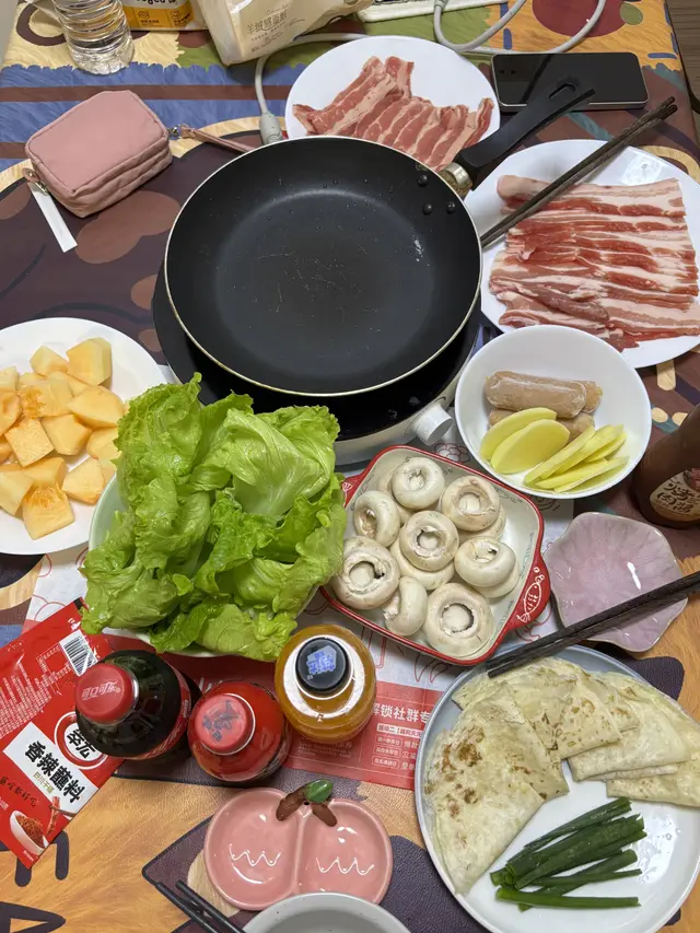 铁板小烤肉