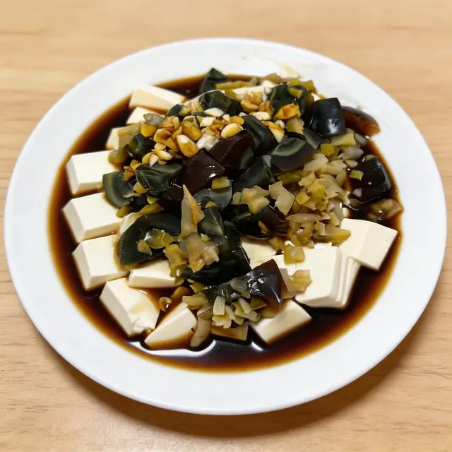 皮蛋豆腐