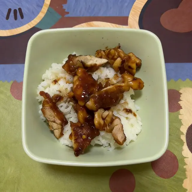 照烧鸡腿饭