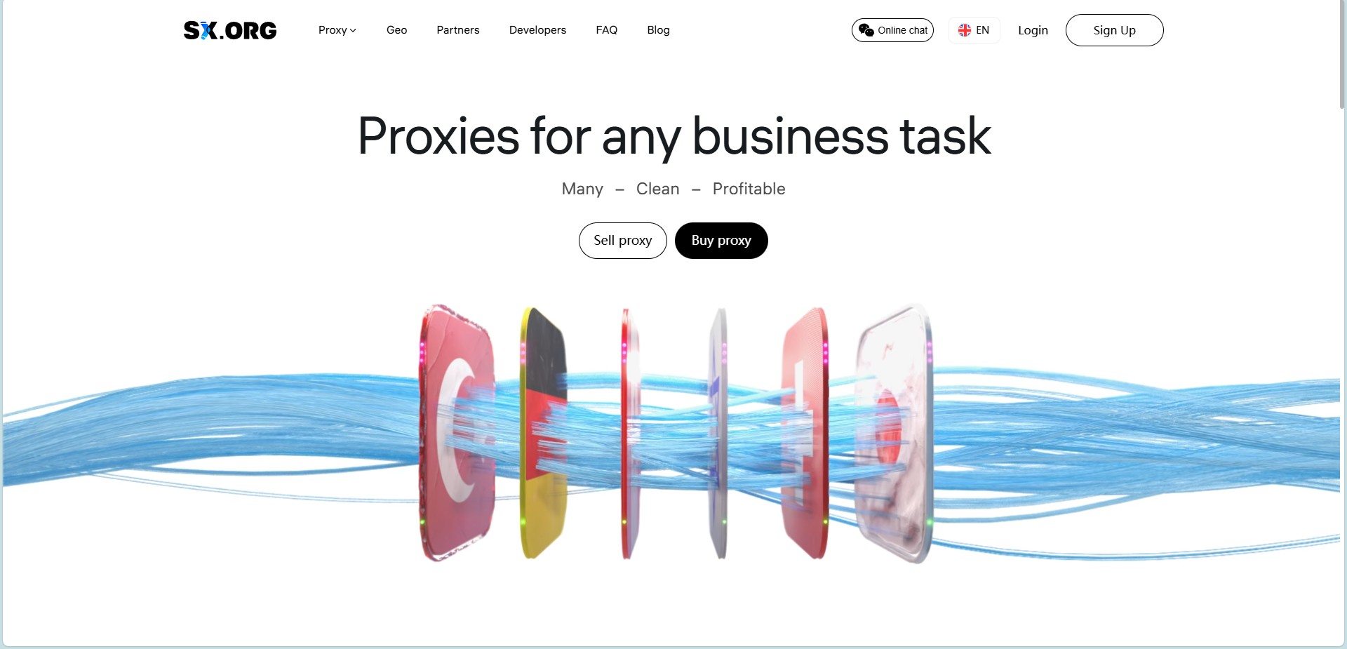 SX.ORG - smart & next-generation proxy marketplace